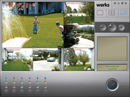Video Surveillance System - Live View